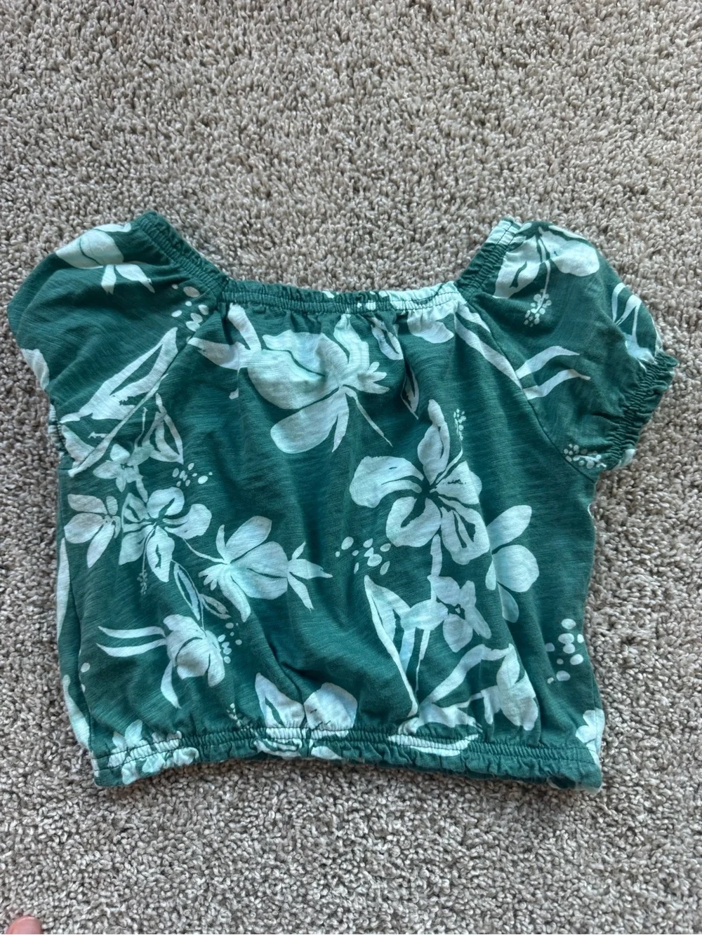 Girls 5T Summer Outfit Bundle  Floral sundress & top and short set 3 Piece Set